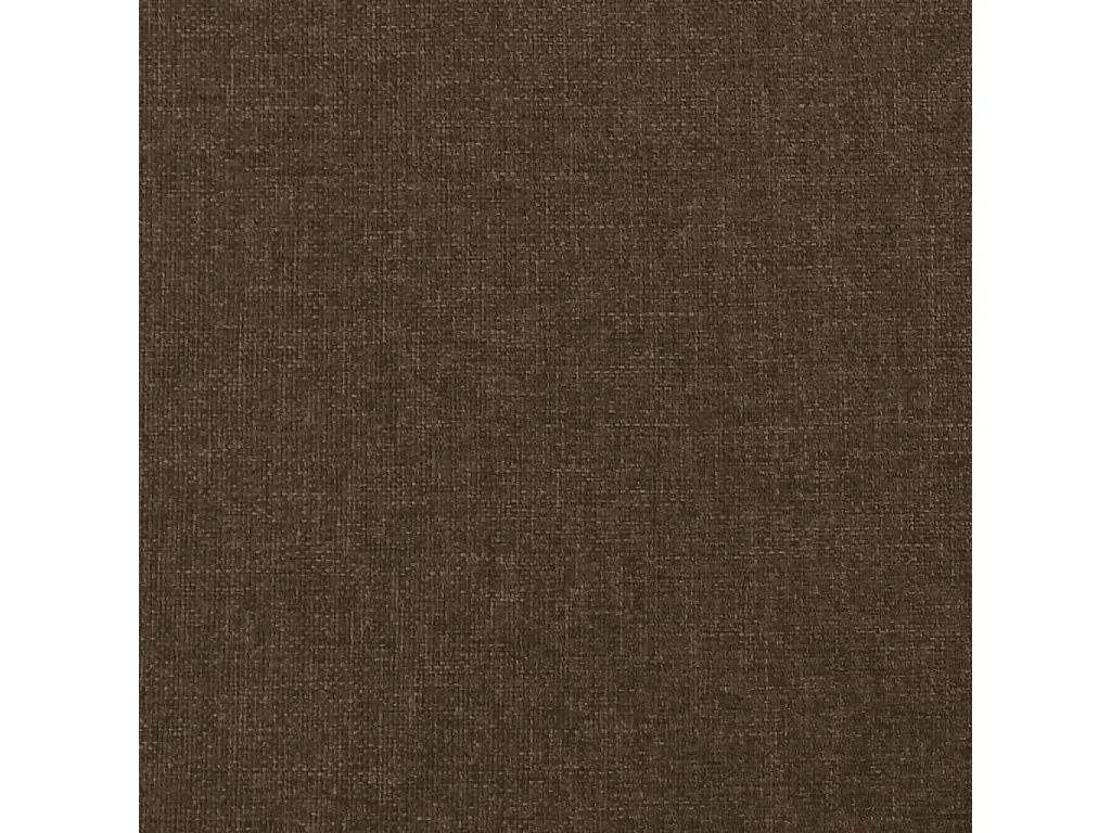 Tête de Lit | Panneau de tête pour lit Moderne avec oreilles Marron foncé 147x16x118/128 cm Tissu