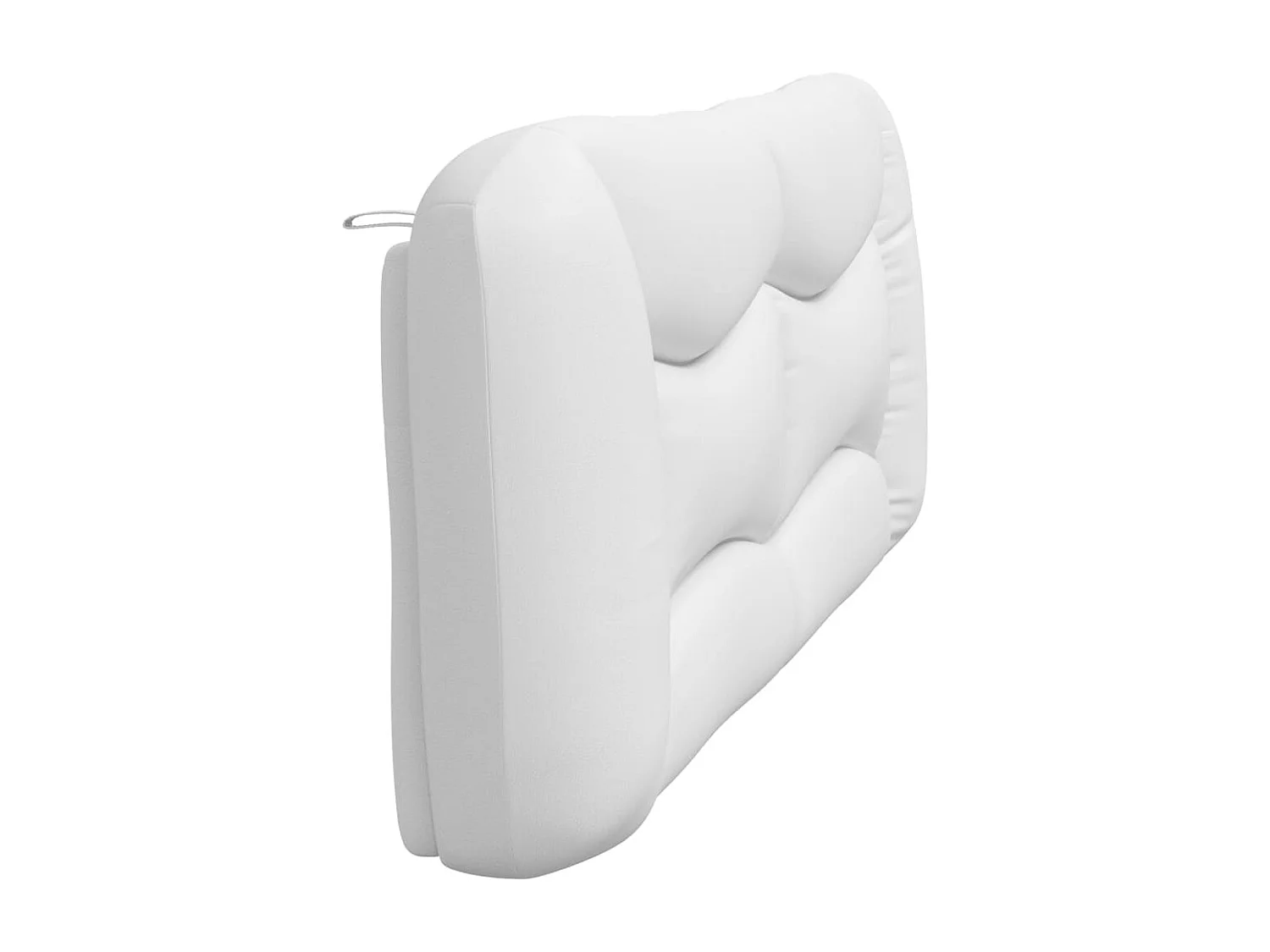 Tête de lit | Coussin de tête de lit | Tête de lit décoratif blanc 200 cm similicuir