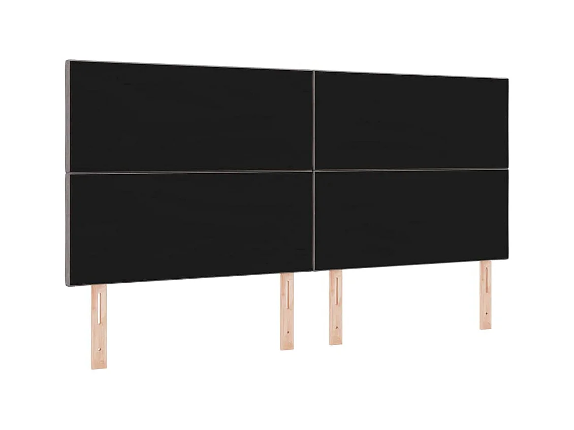 Tête de Lit | Panneau de tête pour lit Moderne en Tissu Geometric Manuel Taupe 200 cm tissu