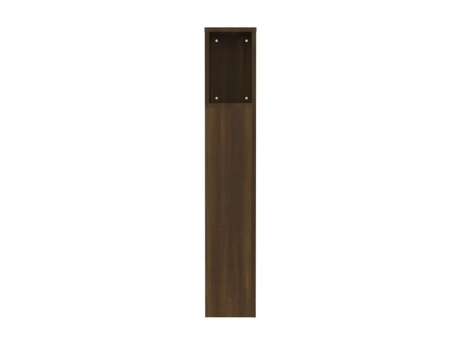 Tête de Lit avec rangement | Armoire de tête de lit Chêne marron 100x18,5x102,5 cm