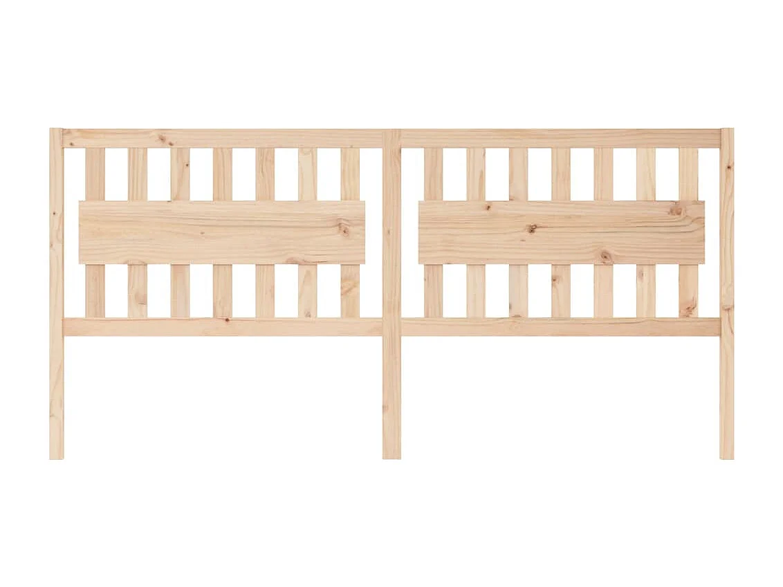 Hoofdbord | Hoofdeinde 205,5x4x100 cm massief grenenhout