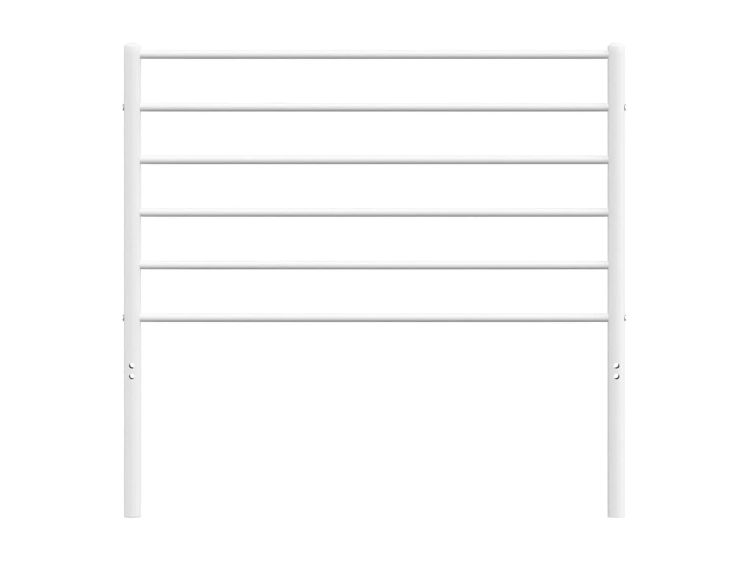 Mueble cabecero | Cabezal de cama | Cabecero de metal blanco 80 cm