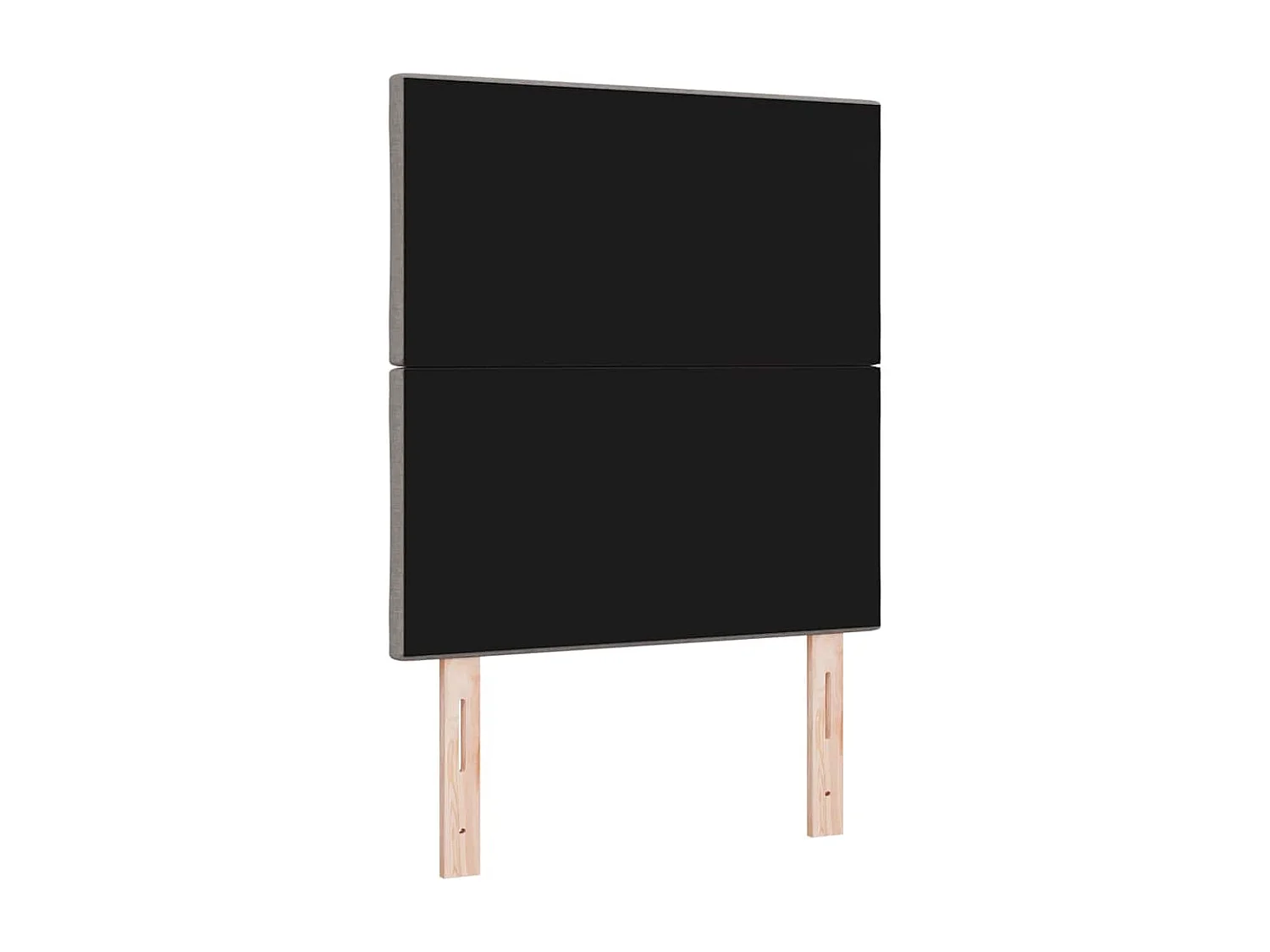 Tête de Lit | Panneau de tête pour lit Moderne en Tissu Geometric Manuel Taupe 80 cm tissu