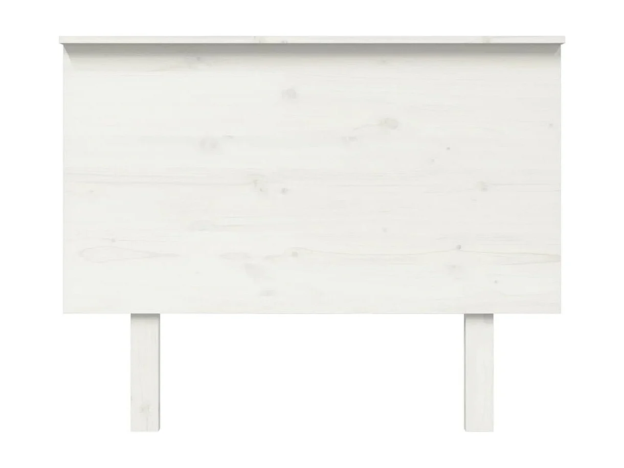 Cabecero de Cama | Cabezal de cama | Mueble de cabecero madera maciza de pino blanco 104x6x82,5 cm