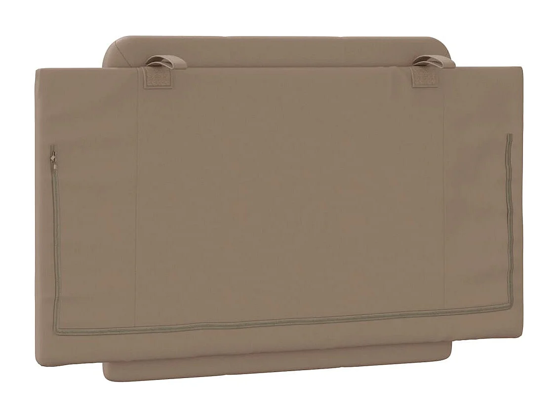 Cabecero de Cama | Cabezal de cama | Mueble de cabecero acolchado Zadar cuero sintético capuchino 80 cm