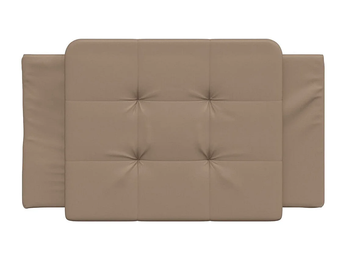 Tête de lit | Coussin de tête de lit | Tête de lit décoratif cappuccino 80 cm similicuir