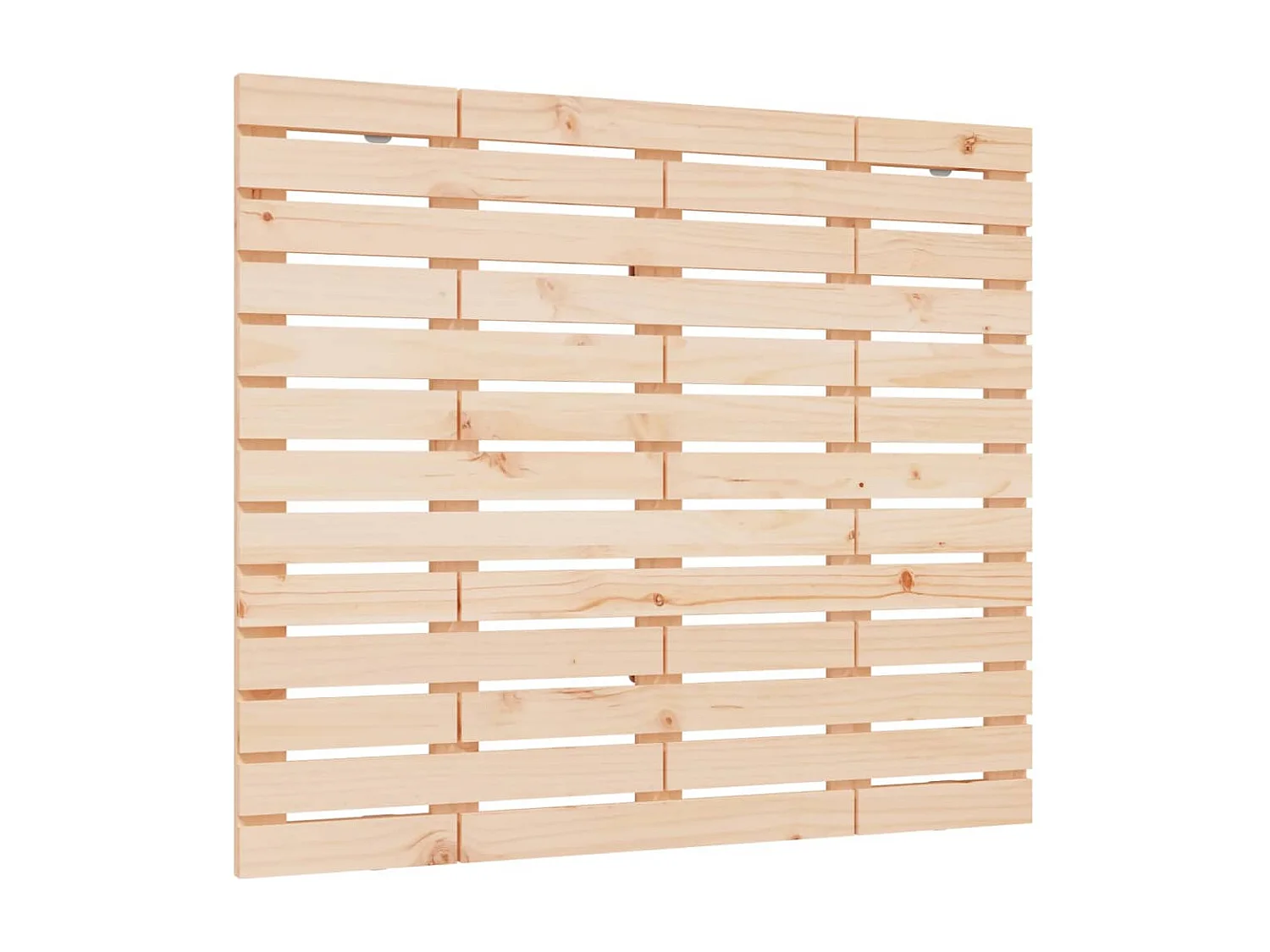 Tête de lit murale | Panneau de tête pour lit Moderne  81x3x91,5 cm Bois massif de pin
