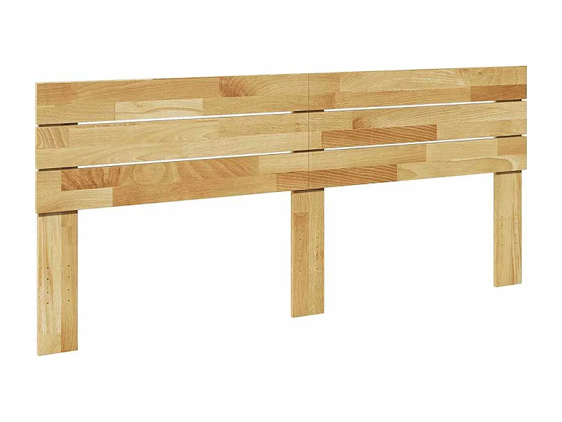 Tête de Lit | Panneau de tête pour lit Moderne 180 cm bois massif de chêne