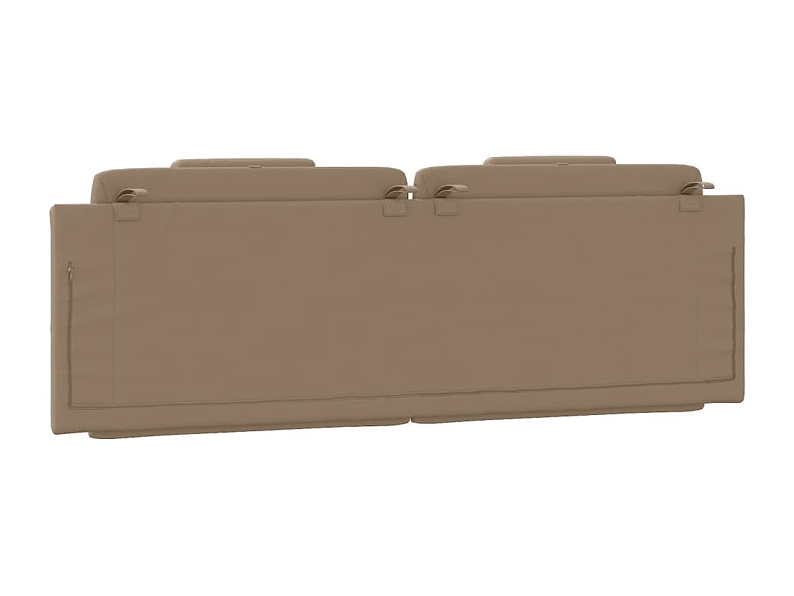 Tête de lit | Coussin de tête de lit | Tête de lit décoratif cappuccino 160 cm similicuir