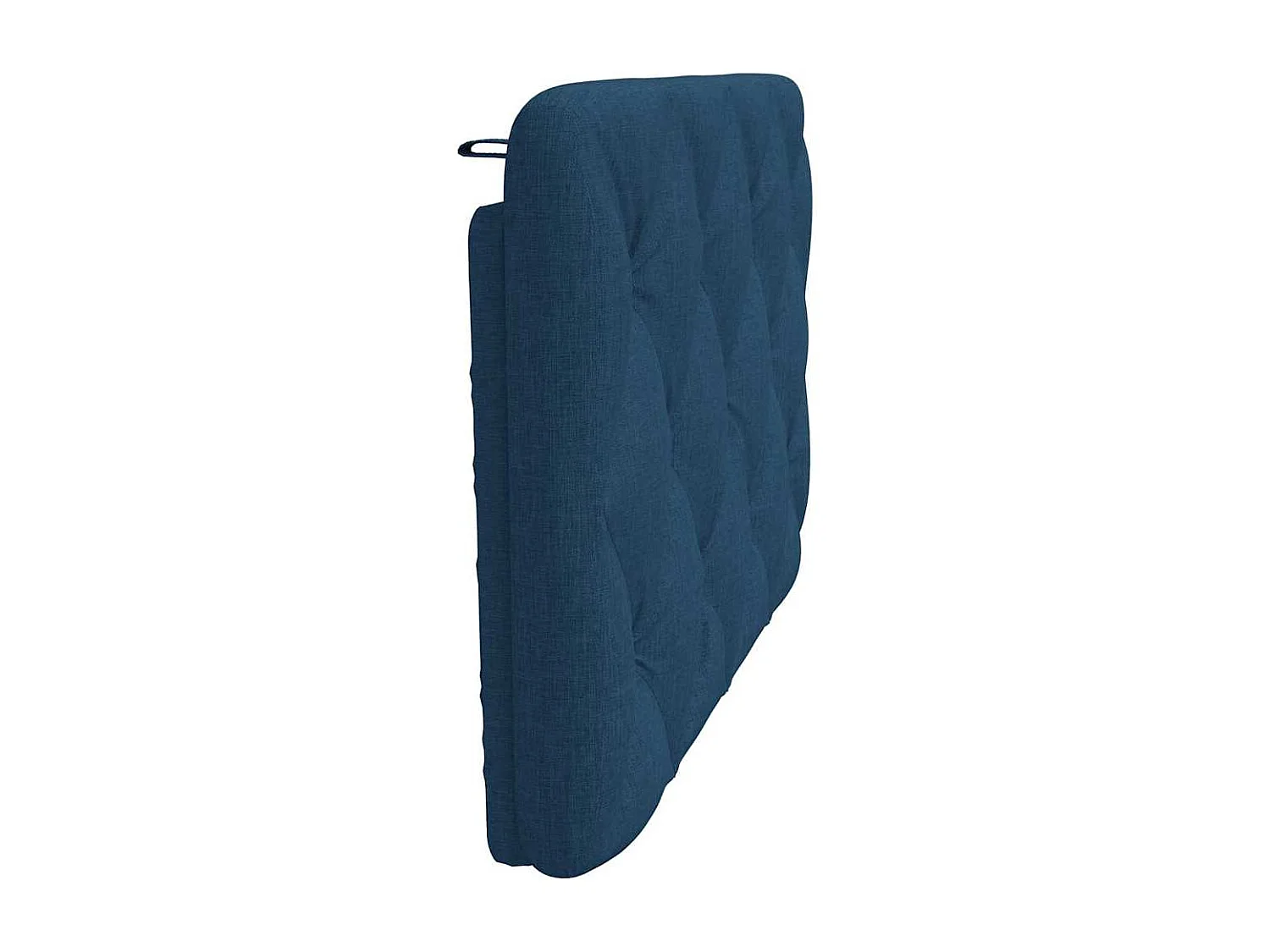 Cabecero de Cama | Cabezal de cama | Mueble de cabecero acolchado tela azul 80 cm