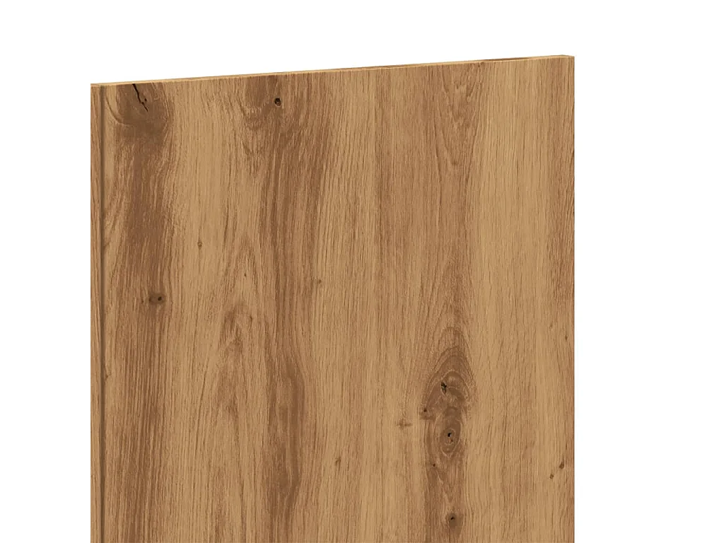 Tête de lit murale | Panneau de tête pour lit Moderne  chêne artisanal bois d'ingénierie