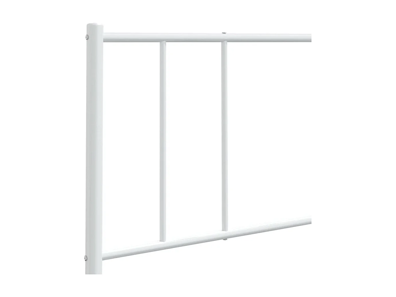 Mueble cabecero | Cabezal de cama | Cabecero de metal blanco 200 cm
