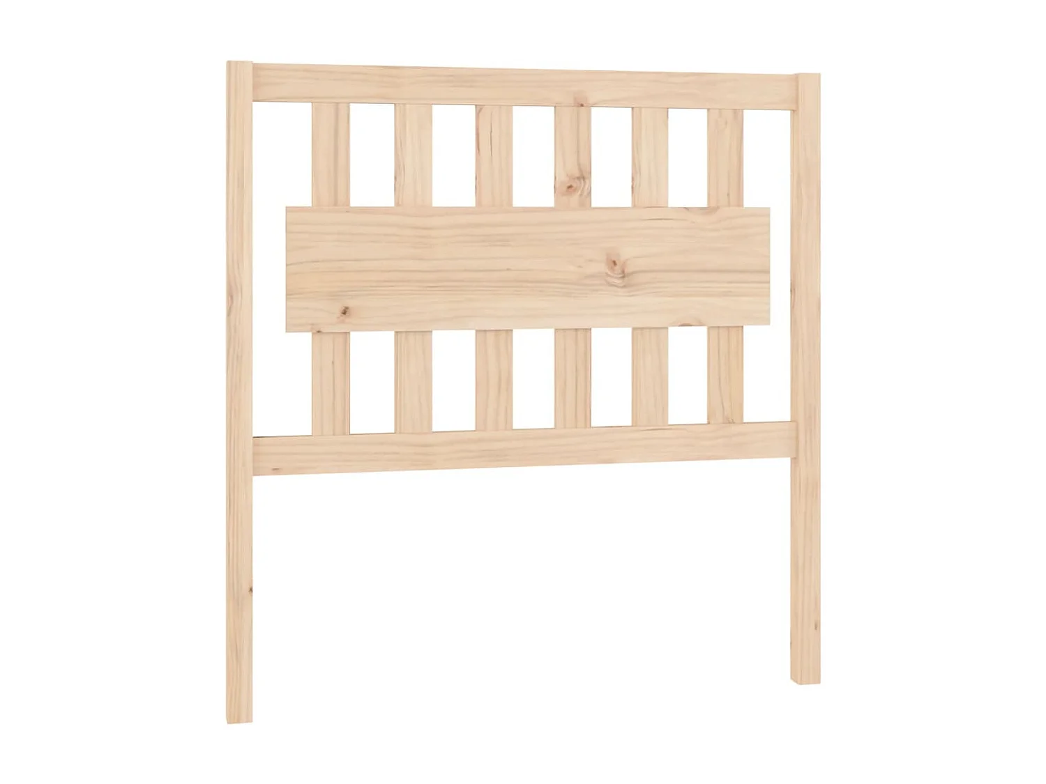 Cabecero de Cama | Cabezal de cama | Mueble de cabecero madera maciza de pino 95,5x4x100 cm