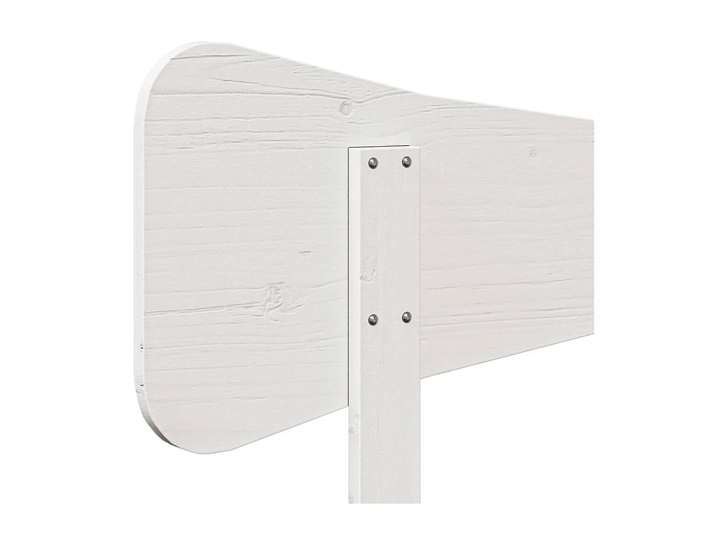 Cabecero de Cama | Cabezal de cama | Mueble de cabecero madera maciza de pino blanco 160 cm