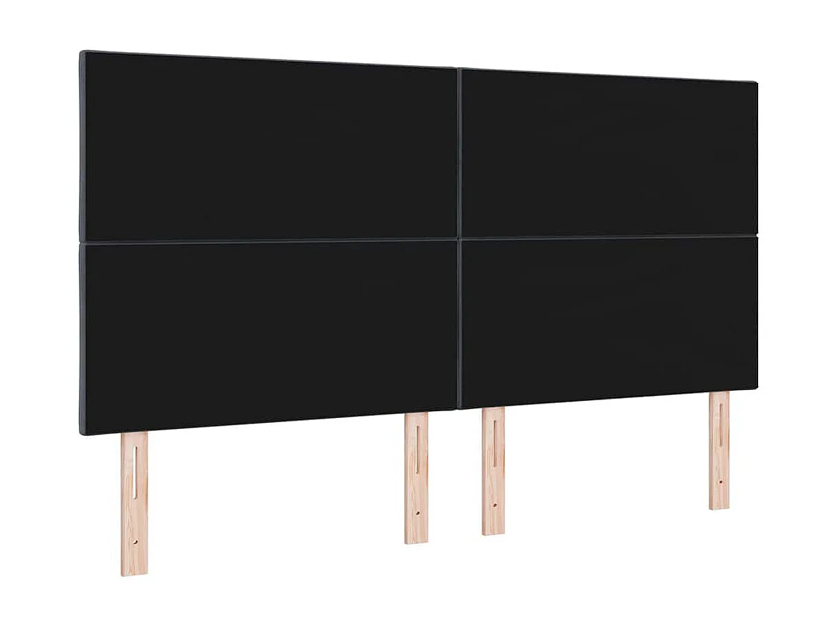Tête de lit Montage mural | Panneau de tête pour lit Moderne  Géométrique Gris foncé 180 cm Velours
