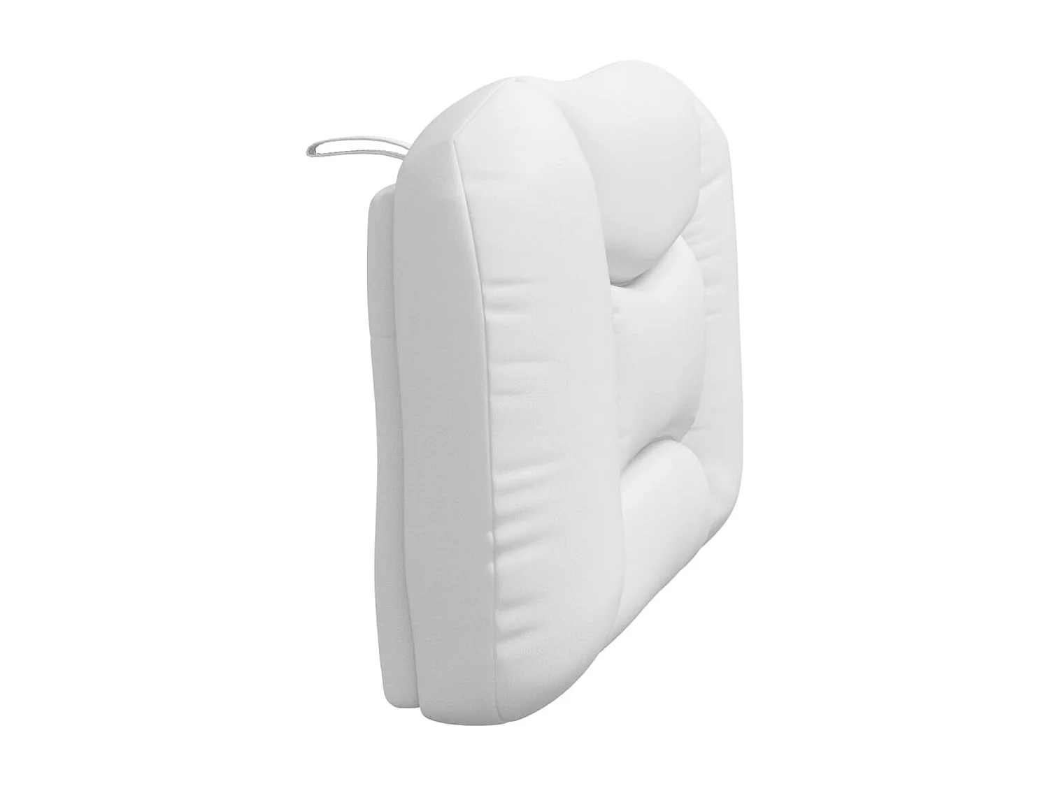 Tête de lit | Coussin de tête de lit | Tête de lit décoratif blanc 90 cm similicuir