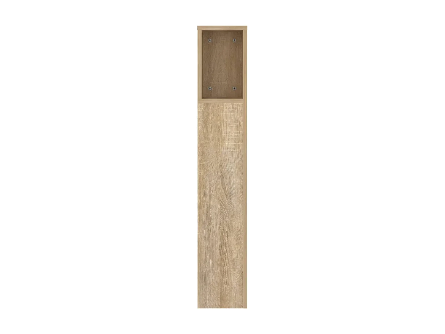 Tête de Lit avec rangement | Armoire de tête de lit Chêne sonoma 140x18,5x104,5 cm