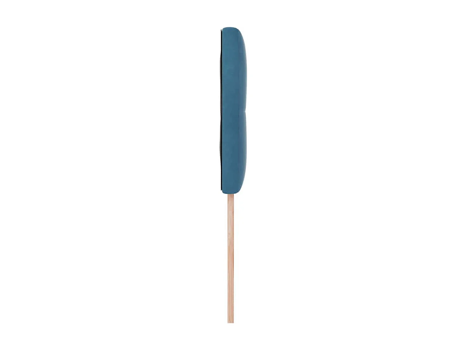 Tête de lit Montage mural | Panneau de tête pour lit Moderne  Bleu foncé 80 cm Velours