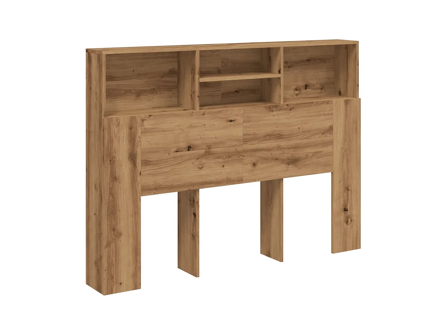 Cabecero de Cama | Cabezal de cama | Mueble de cabecero Artisan Oak 140x19x103,5 cm