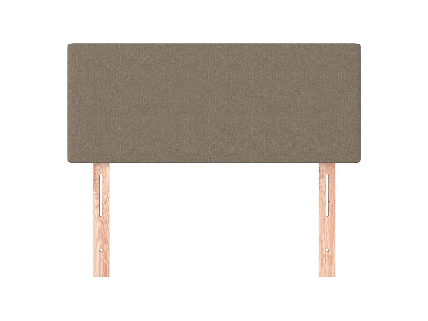 Tête de Lit | Panneau de tête pour lit Moderne Taupe 80x5x78/88 cm Tissu