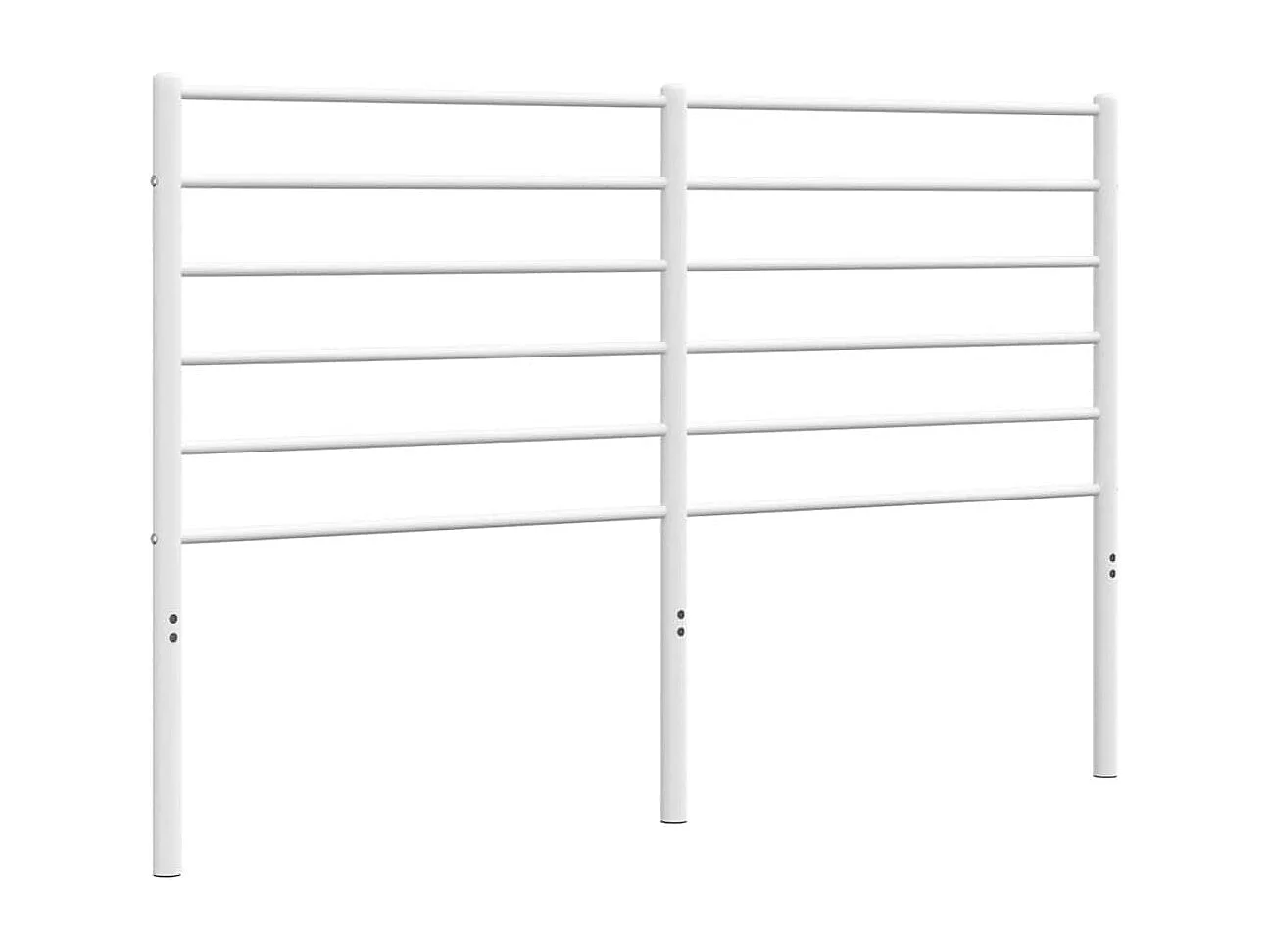 Tête de Lit | Panneau de tête pour lit Moderne métal blanc 150 cm