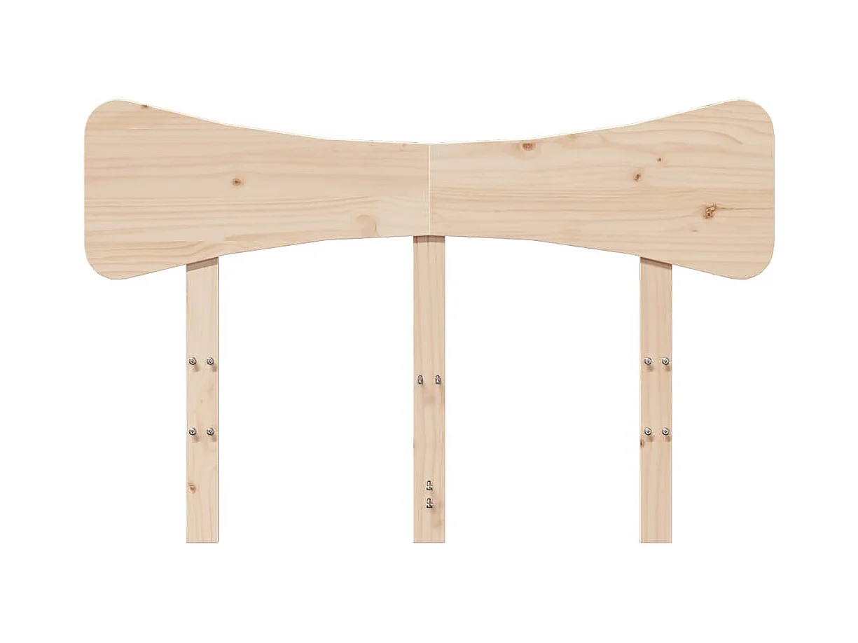 Mueble cabecero | Cabezal de cama | Cabecero de madera maciza de pino 135 cm
