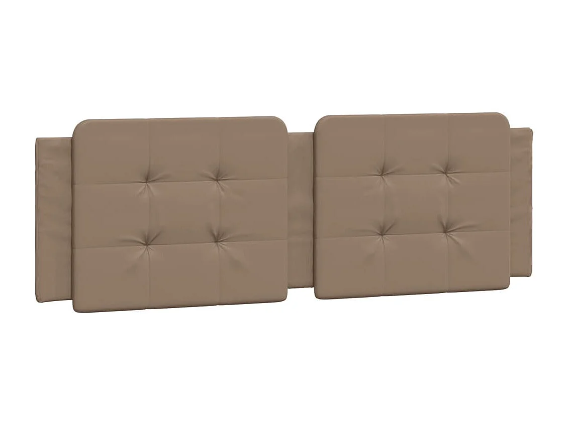Tête de lit | Coussin de tête de lit | Tête de lit décoratif cappuccino 160 cm similicuir