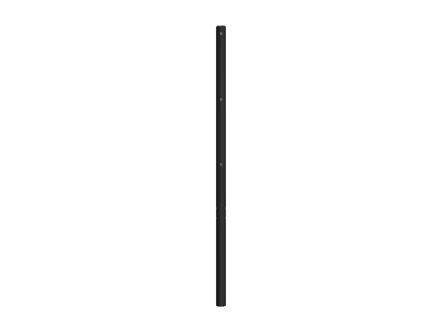 Tête de Lit | Panneau de tête pour lit Moderne métal noir 100 cm