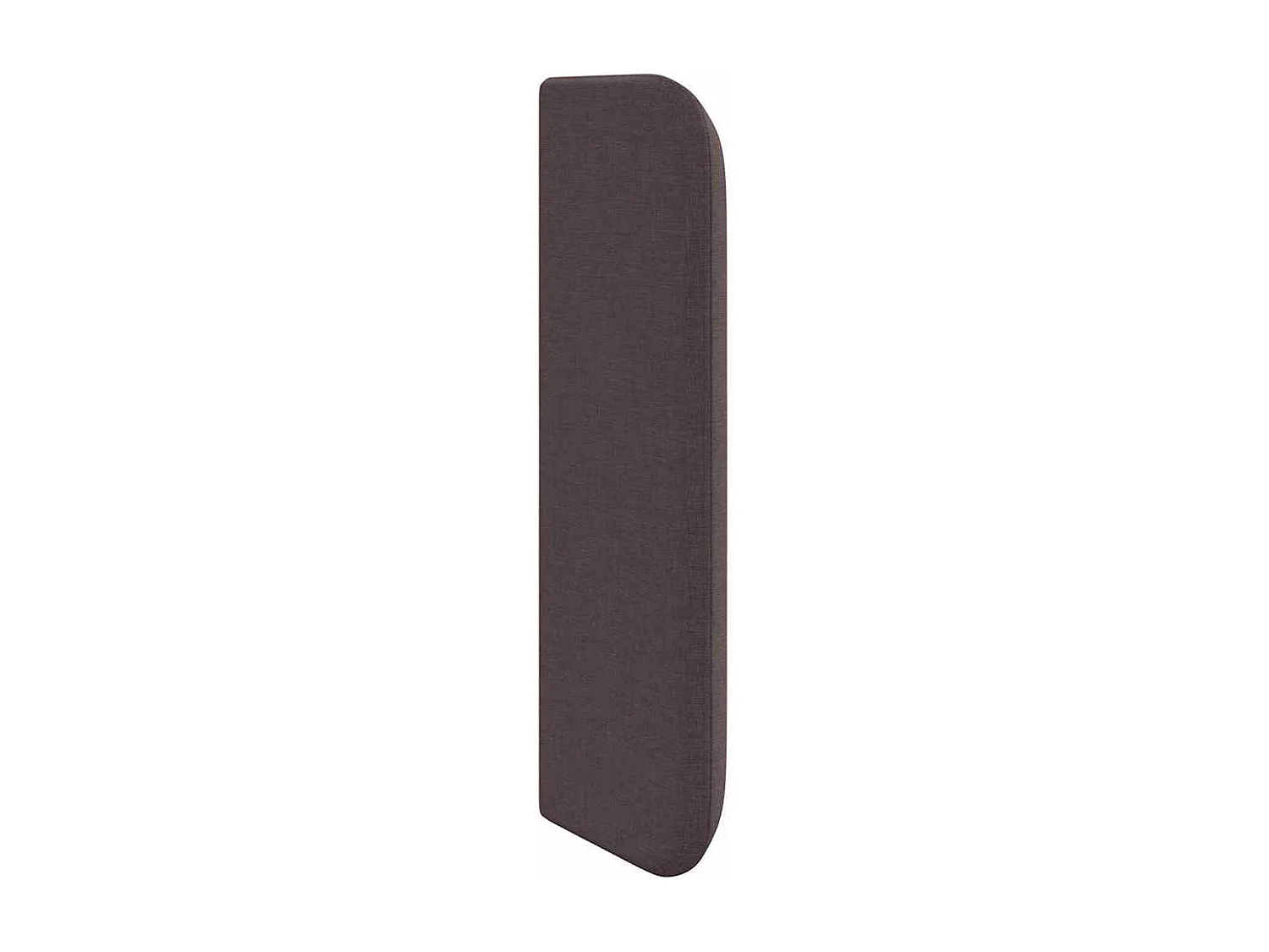 Oreille de Tête de Lit | tête pour lit Moderne Réglable Marron 16 x 40 x 4,5 cm tissu