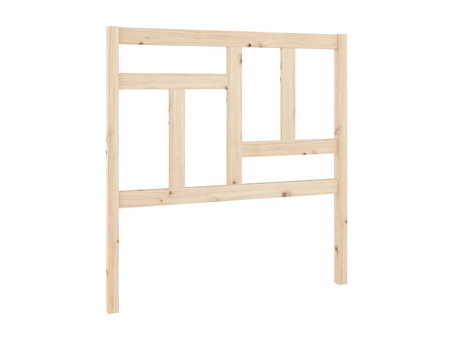 Cabecero de Cama | Cabezal de cama | Mueble de cabecero madera maciza de pino 95,5x4x100 cm