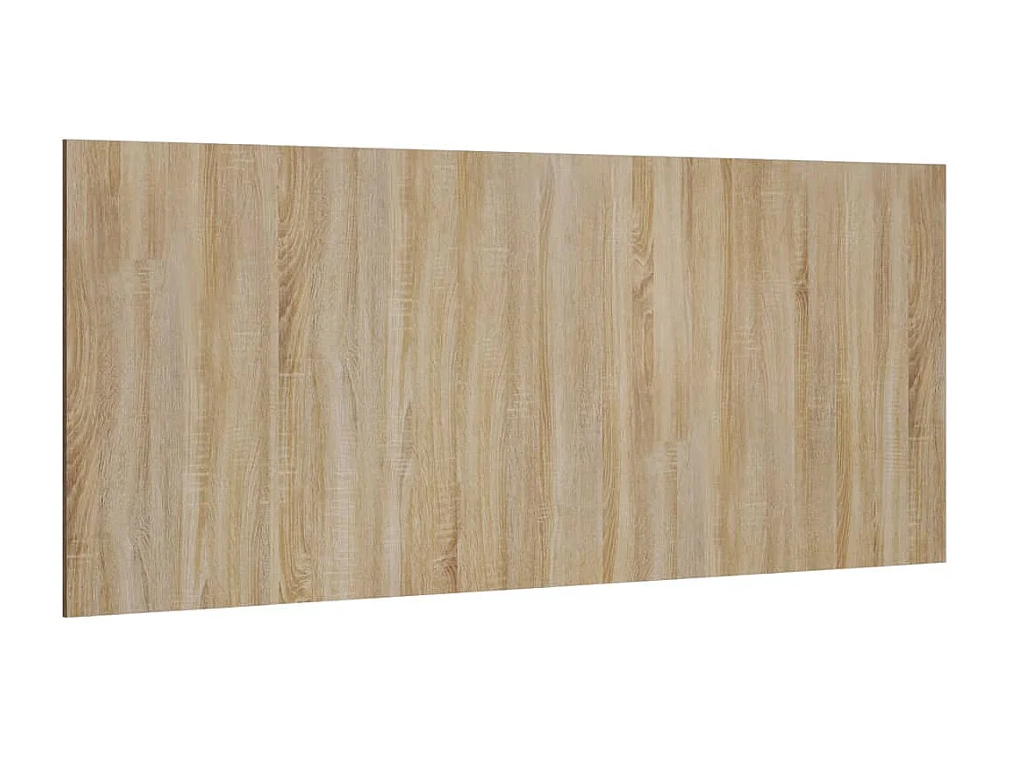 Hoofdbord | Hoofdeinde 200x1,5x80 cm bewerkt hout sonoma eikenkleurig