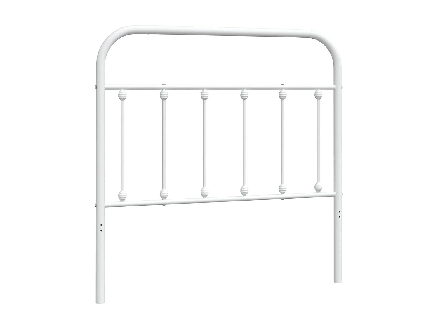 Mueble cabecero | Cabezal de cama | Cabecero de metal blanco 100 cm