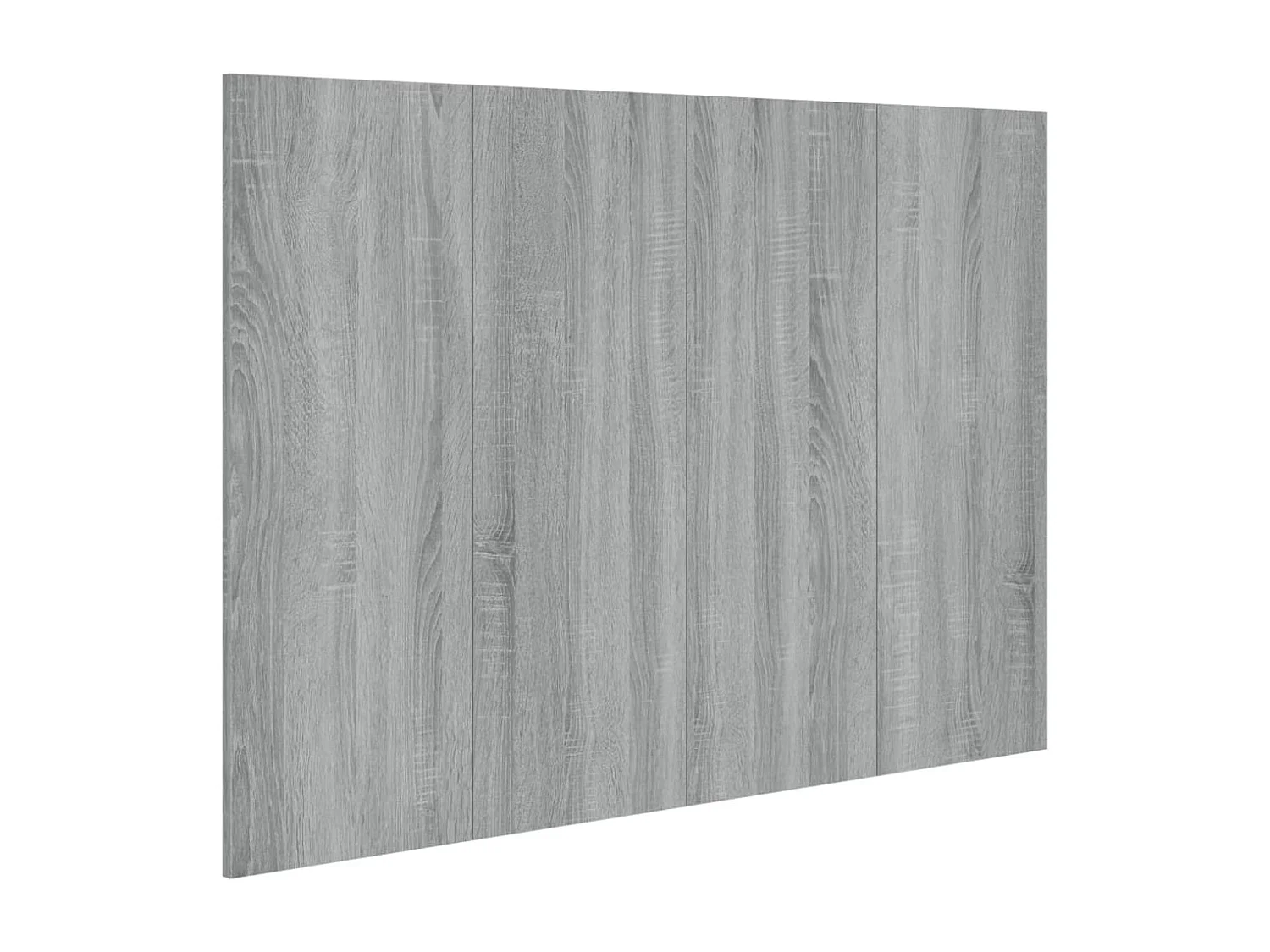 Tête de Lit | Panneau de tête pour lit Moderne Sonoma gris 120x1,5x80 cm Bois d'ingénierie