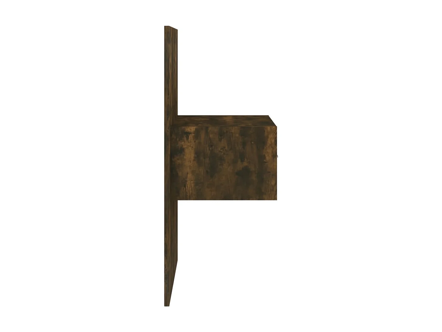 Mueble cabecero | Cabezal de cama | Cabecero de cama y mesitas madera contrachapada roble ahumado