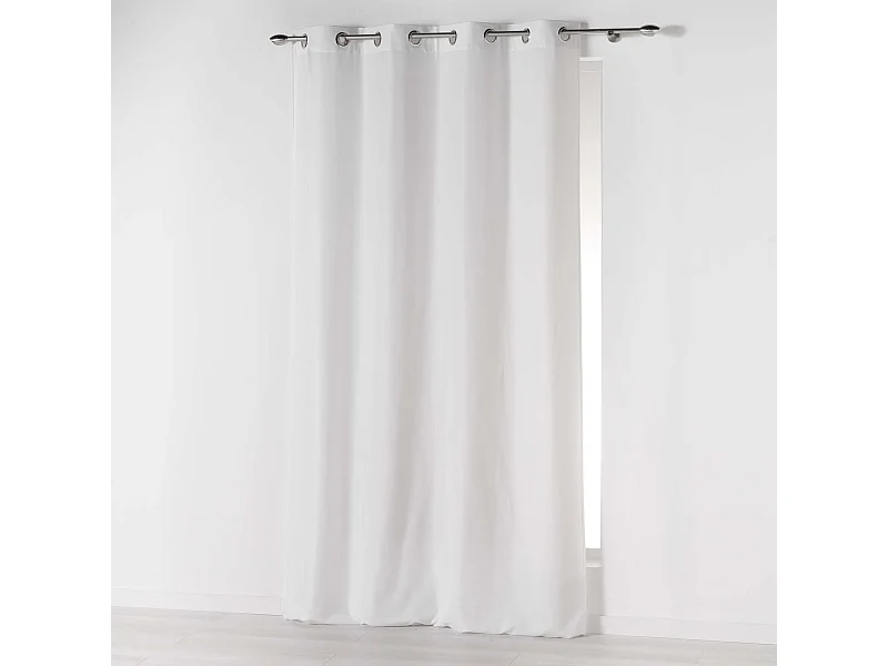 Rideau à Oeillets "Absolu" 140x280cm Blanc