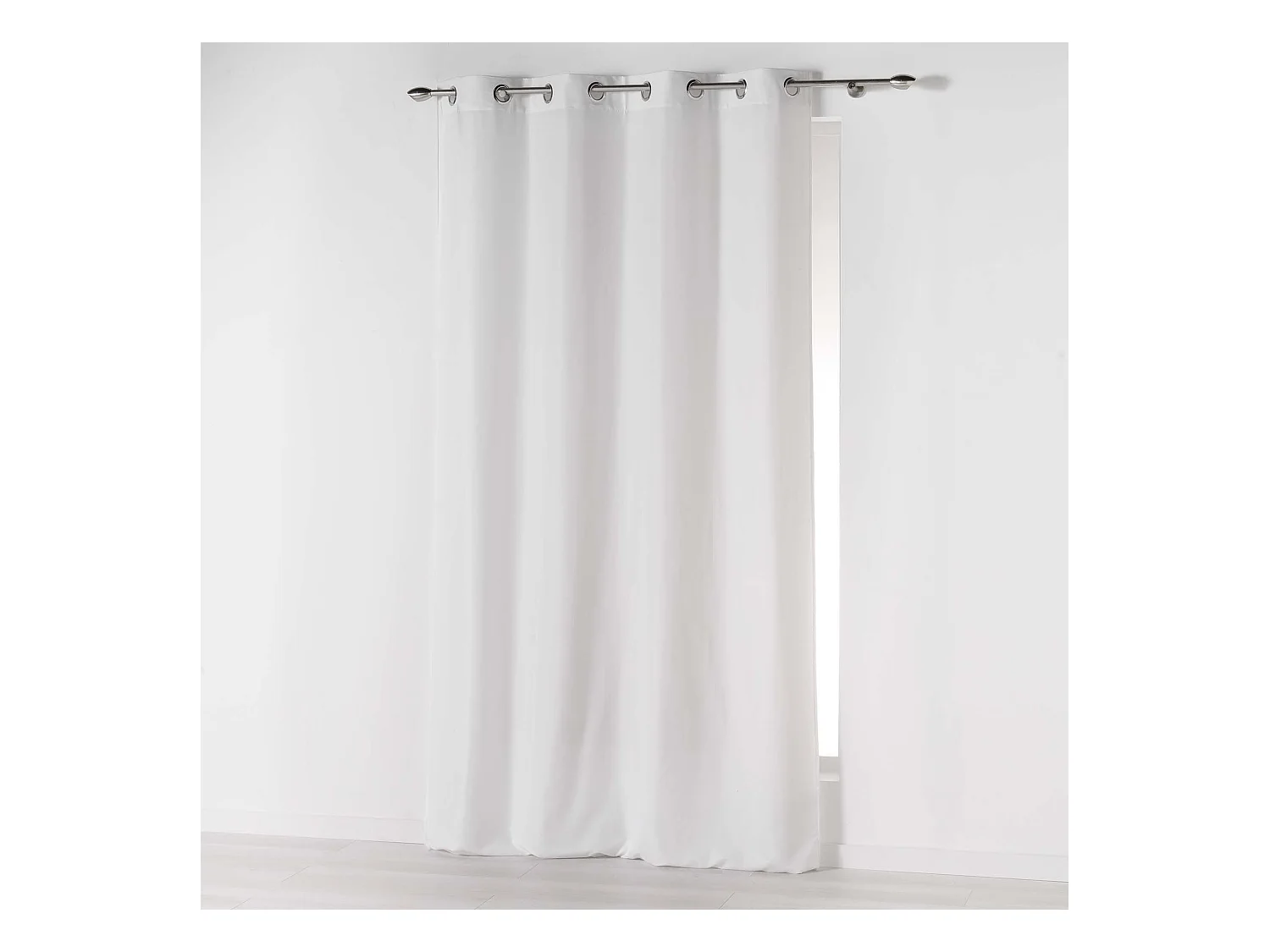 Rideau à Oeillets "Absolu" 140x260cm Blanc