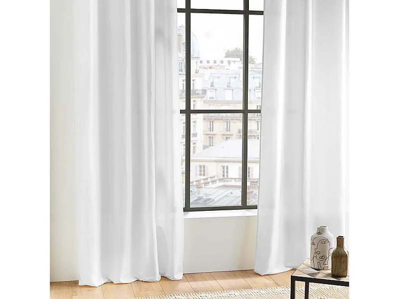 Rideau à Oeillets "Absolu" 140x260cm Blanc