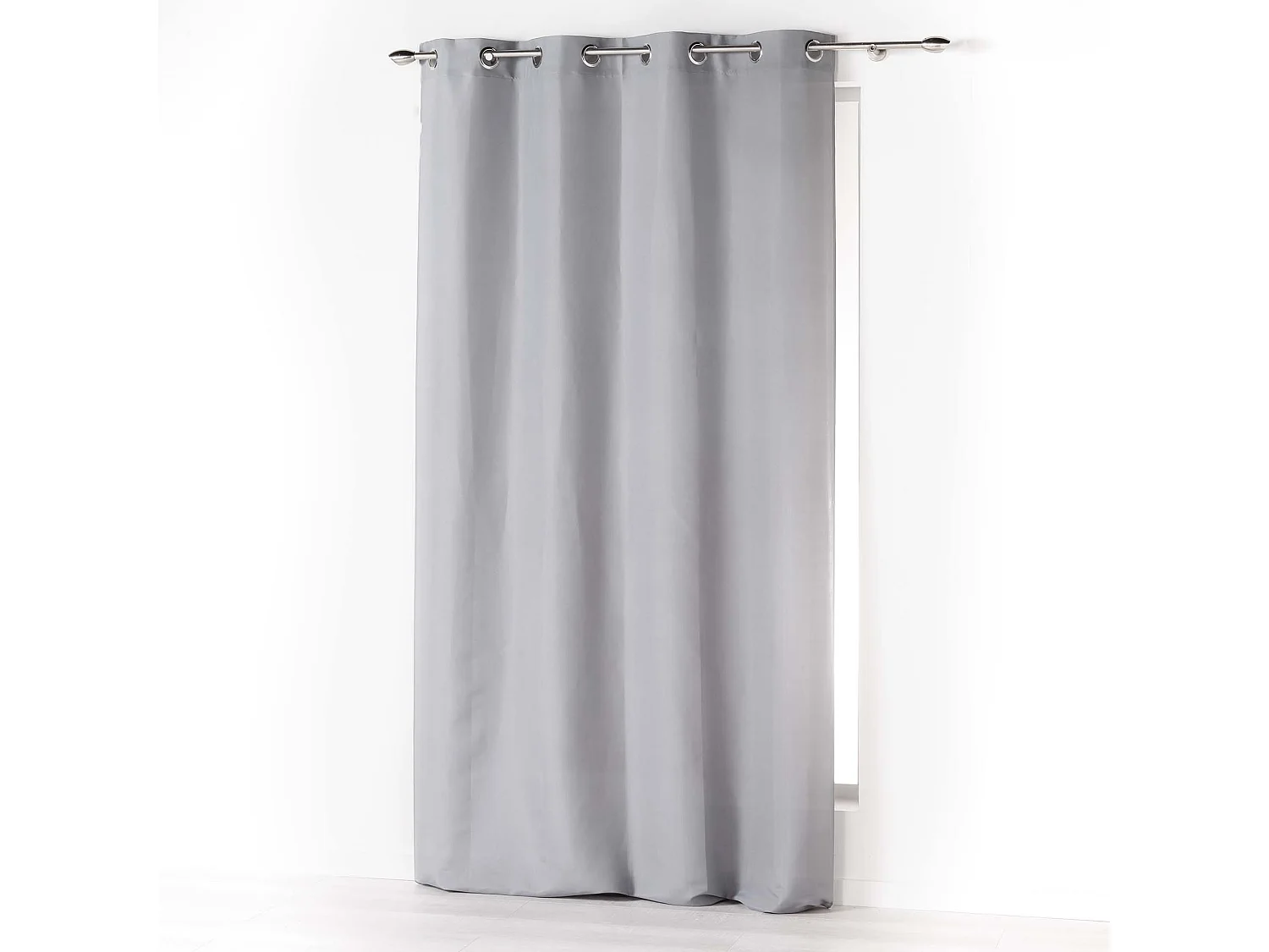 Rideau à Oeillets "Absolu" 140x260cm Gris