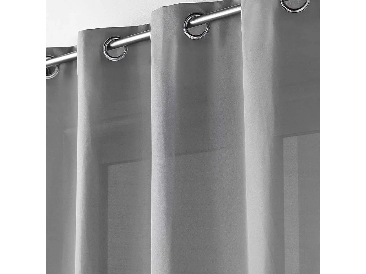 Rideau à Oeillets "Absolu" 140x260cm Gris