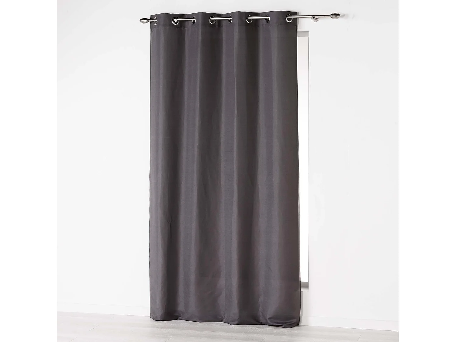 Rideau à Oeillets "Absolu" 140x280cm Anthracite