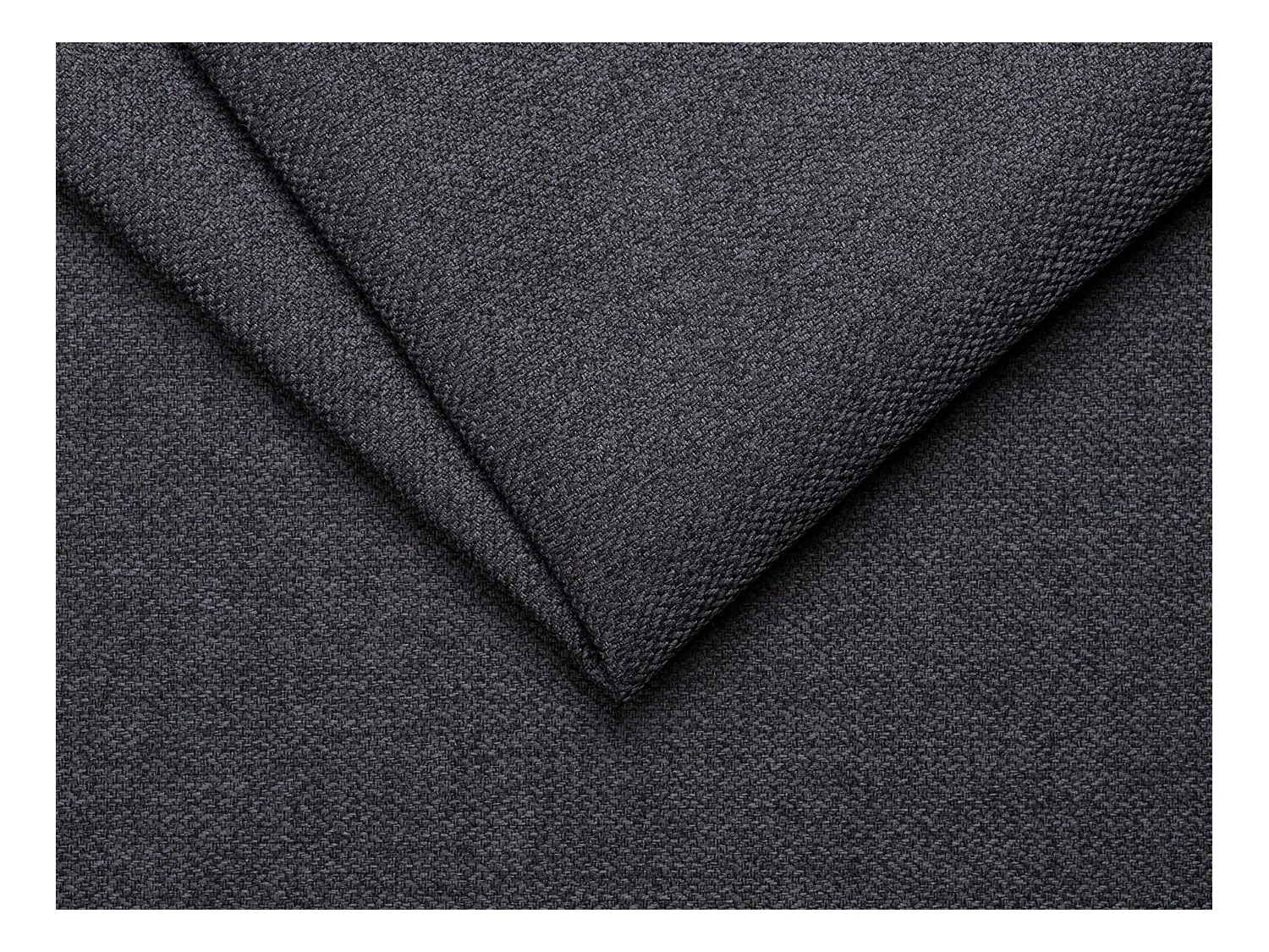 Driezits express slaapbank van antraciet stof - DONETO