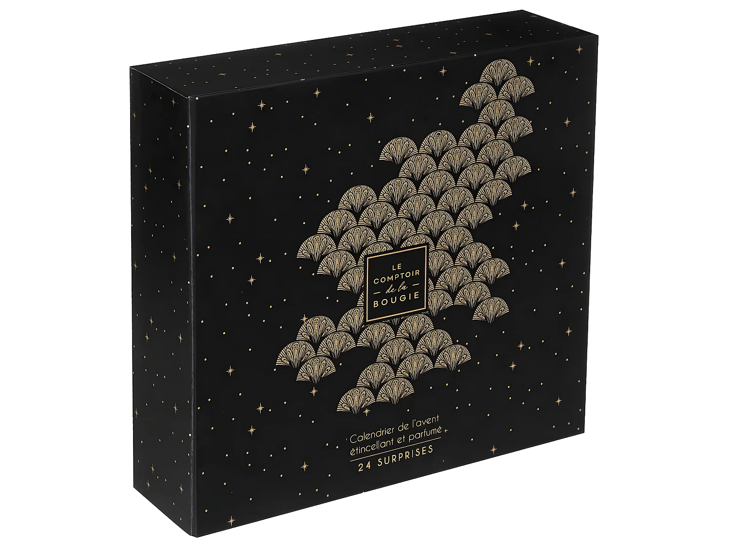 Coffret Calendrier de l'Avent parfumé et étincelant 24 Bougies