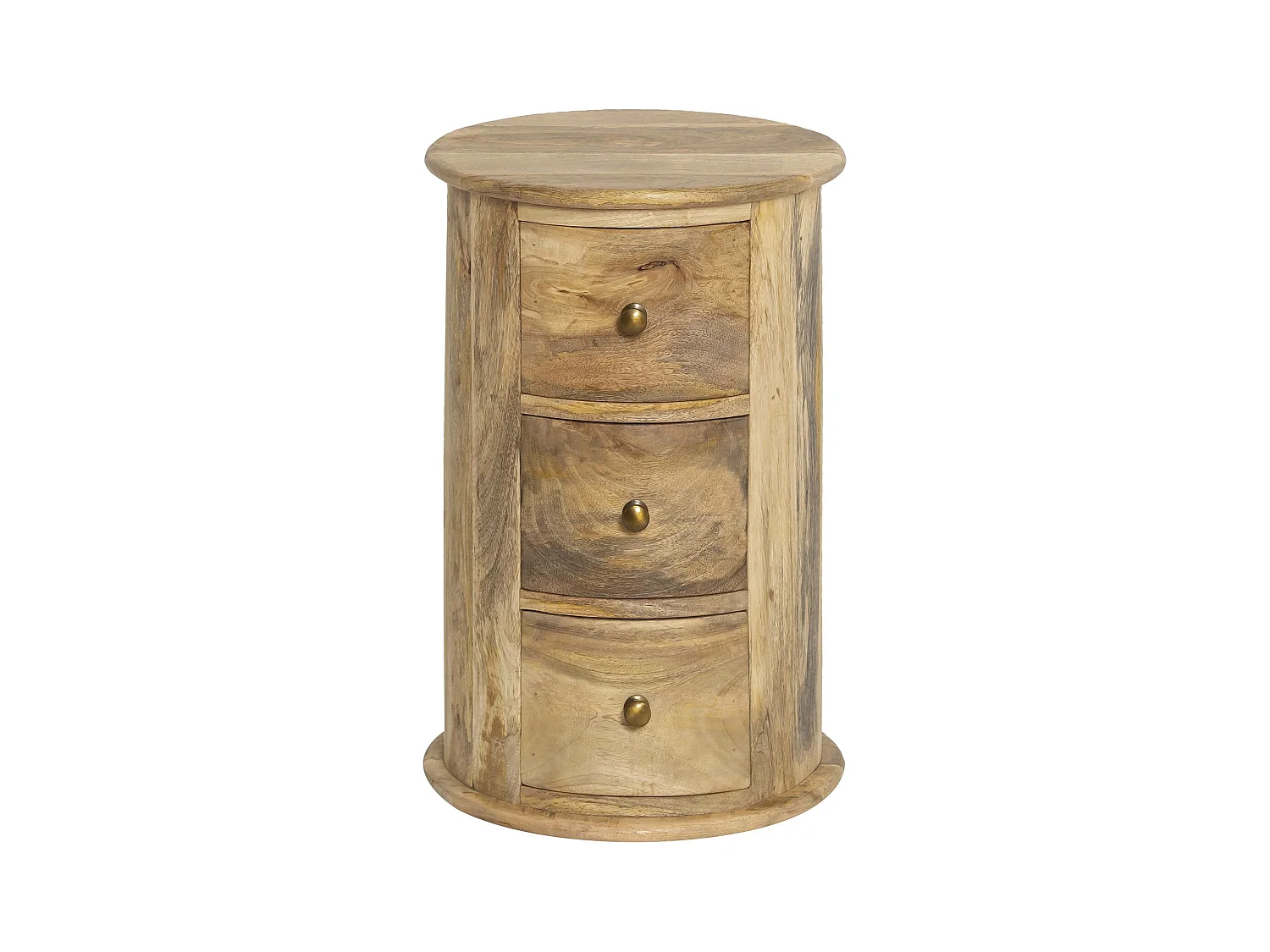 Table de chevet en bois de manguier Maëva