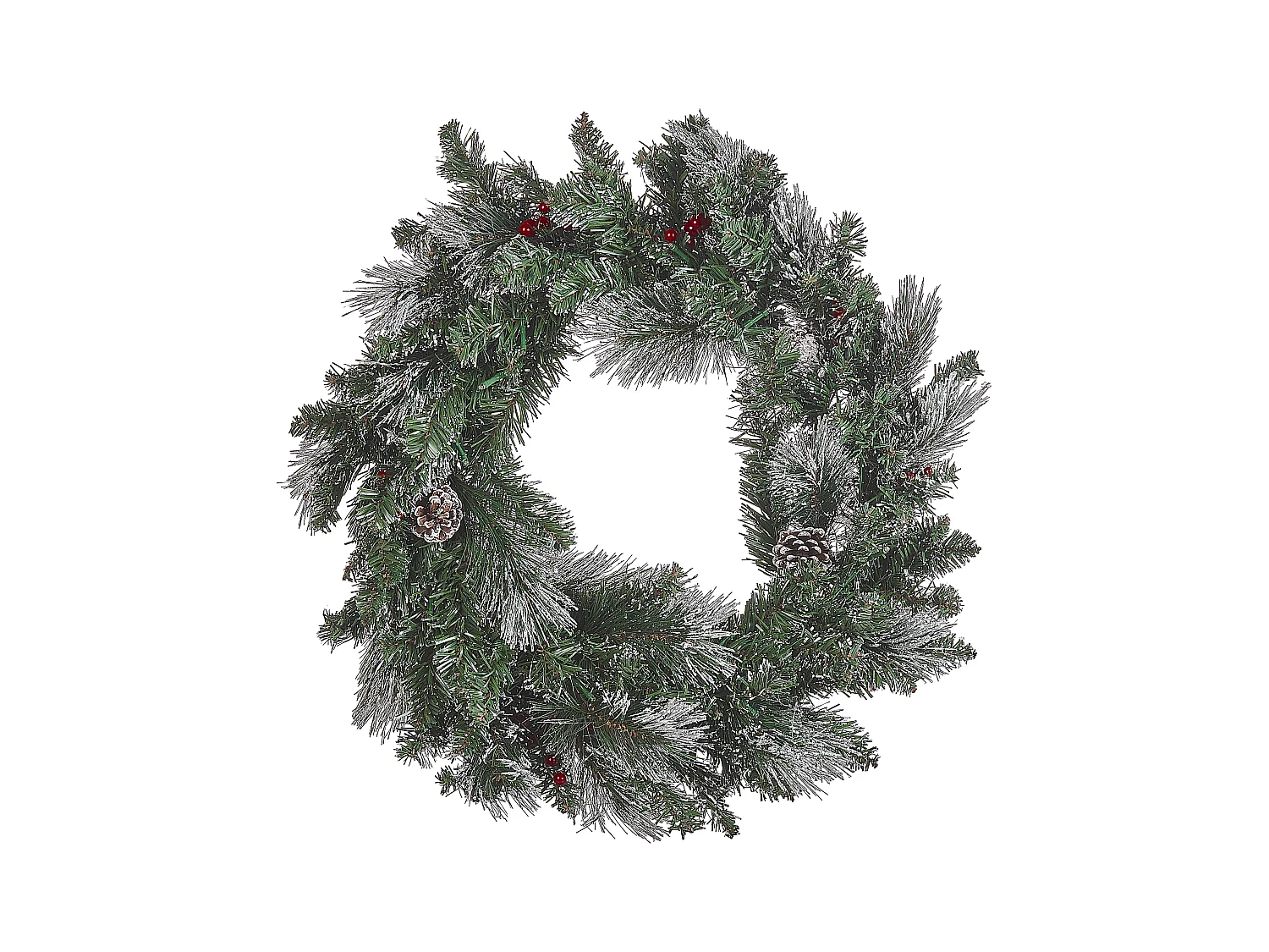 Couronne de Noël LED WAPTA Vert 40 cm