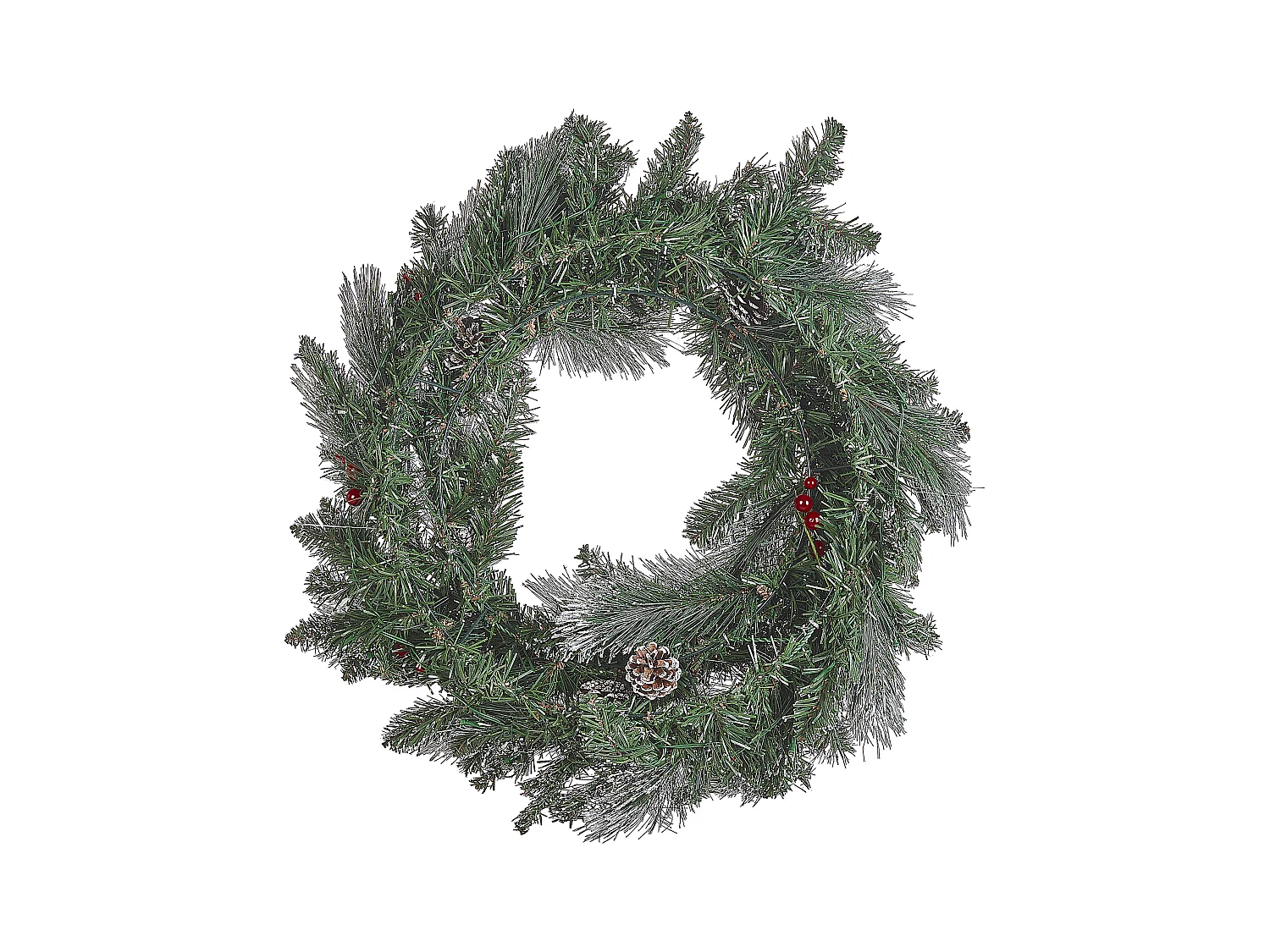 Couronne de Noël LED WAPTA Vert 40 cm