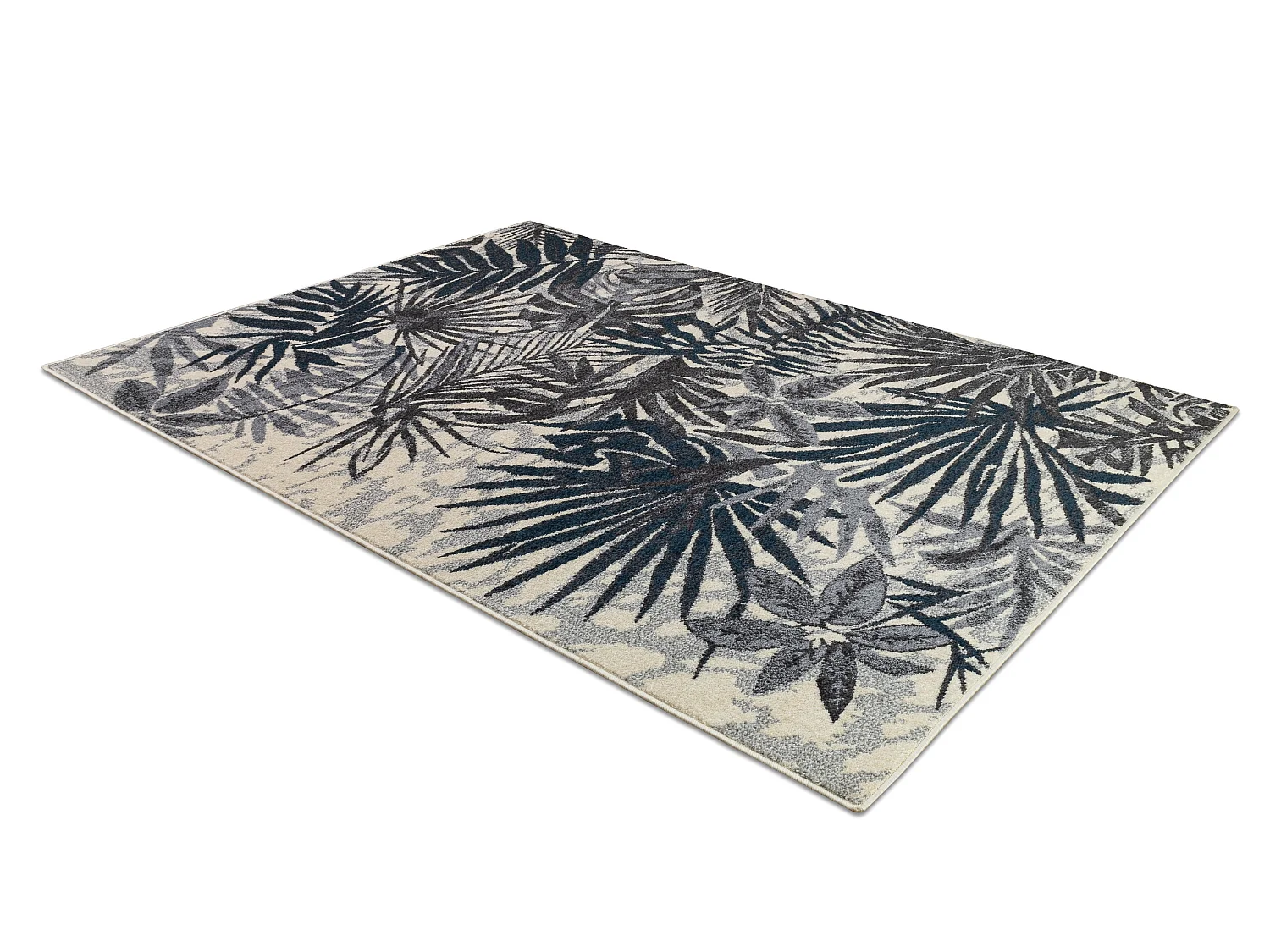 Tapijt HEOS 78561 crème / blauw JUNGLE 120x170 cm
