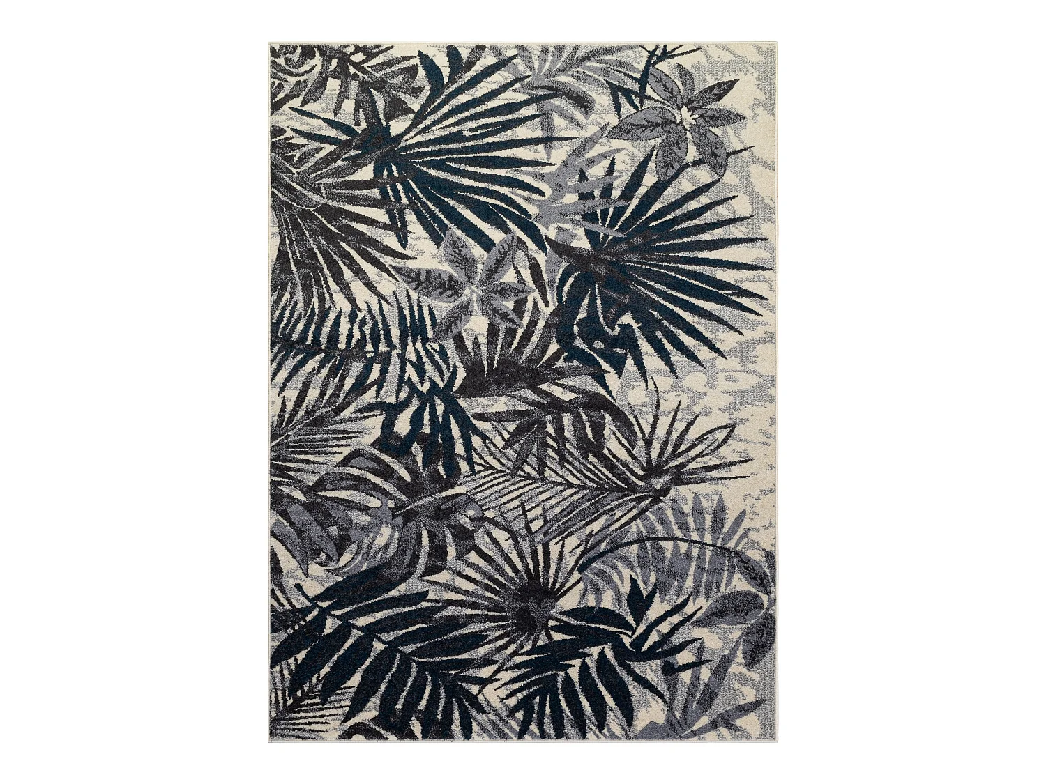 Tapis HEOS 78561 crème / bleu JUNGLE 120x170 cm