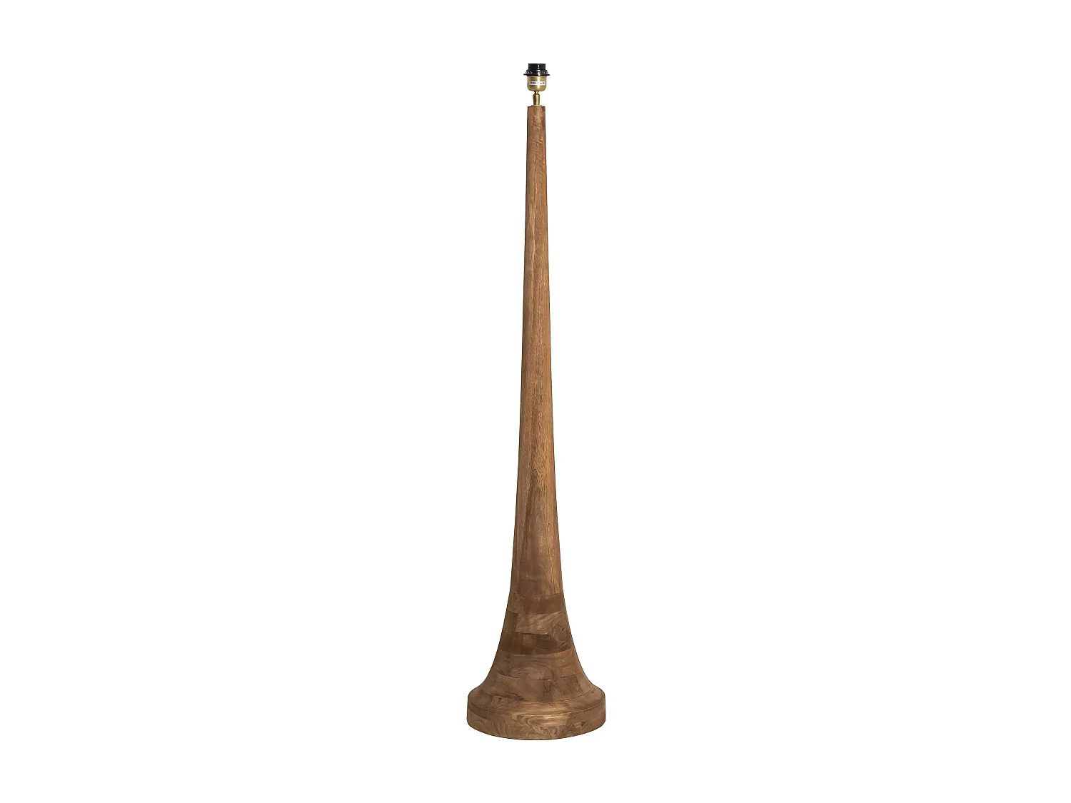 Lampe sur pied en bois de manguier Albane