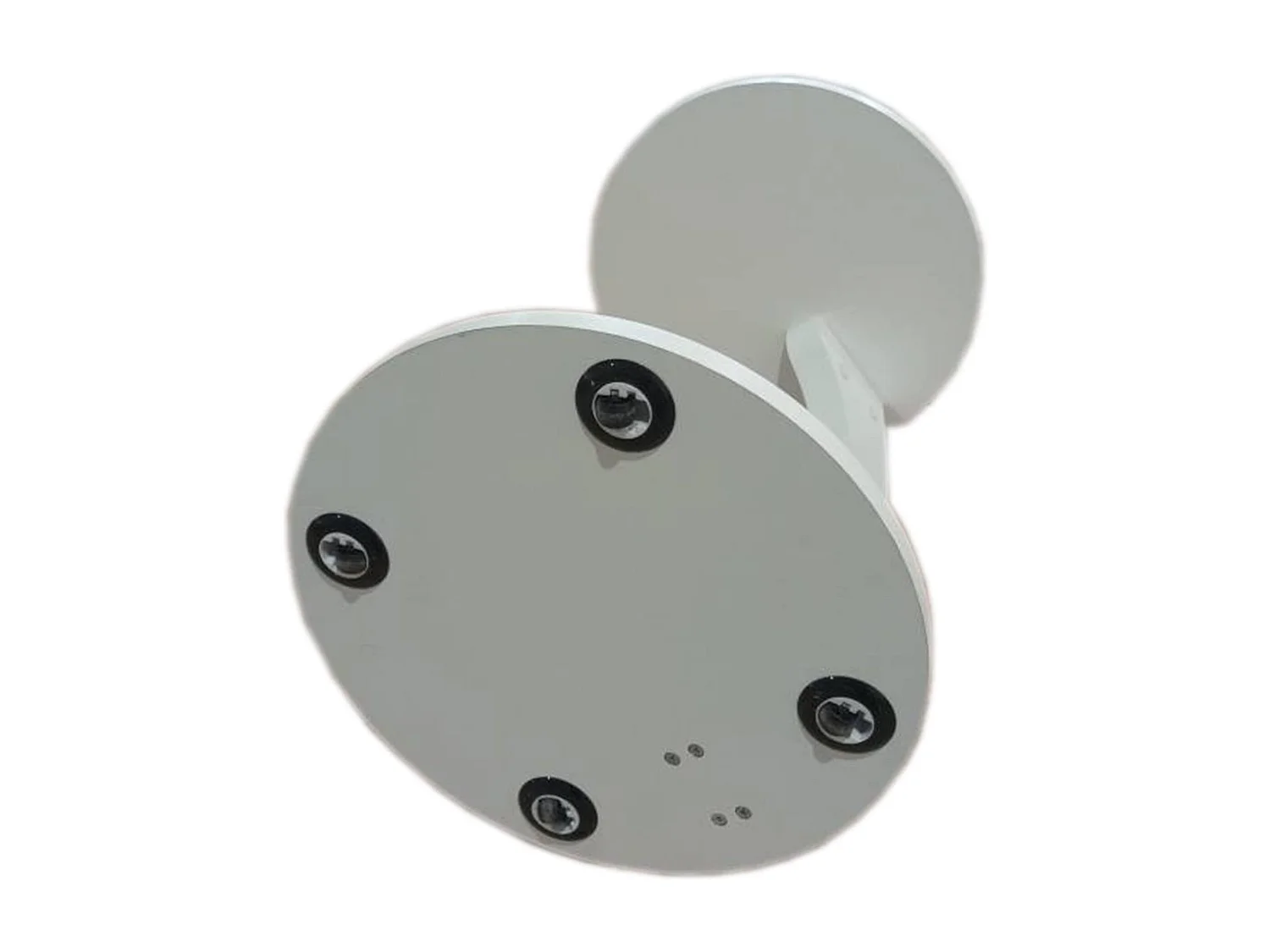 Table d'appoint Holeby ronde blanc [en.casa]