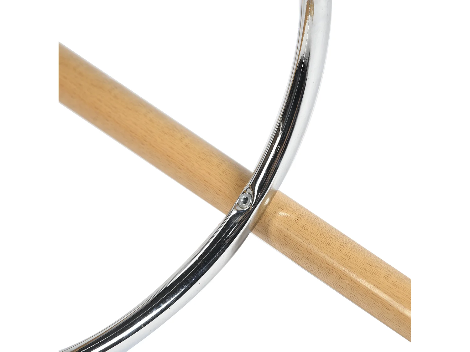 Set di 2 sgabelli da bar moderni bianchi e di design in stile scandinavo DELIE WH LMKZ